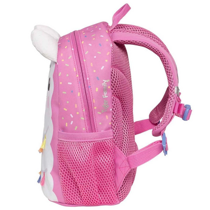 Pink Kindergarten Bag with Llama Pattern