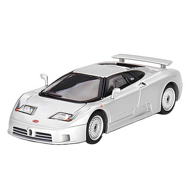Mini GT 1:64 Bugatti EB110 GT Grigio Chiaro