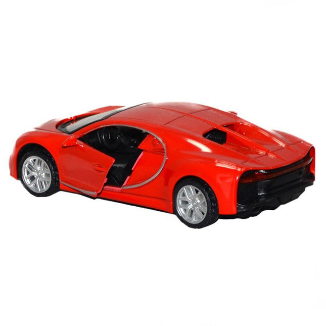 Metal Pull-and-Release Sports Car on Display