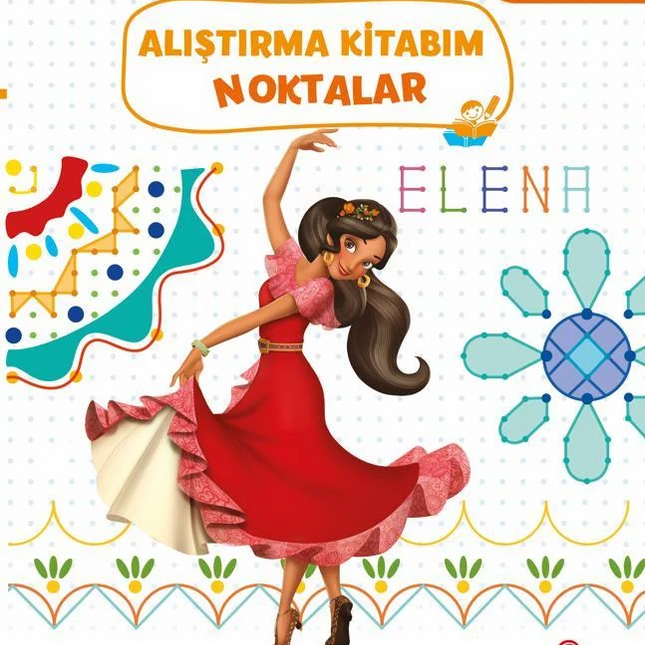 Disney Educational Princess Elena My Activity Book Dots