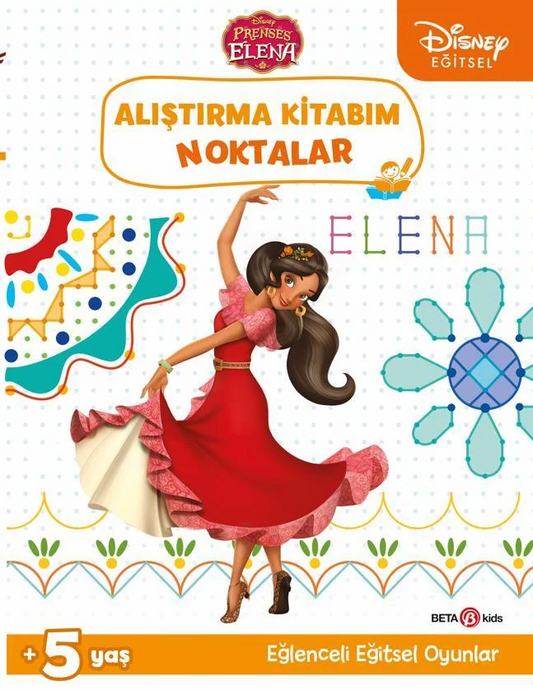 Disney Educational Princess Elena My Activity Book Dots