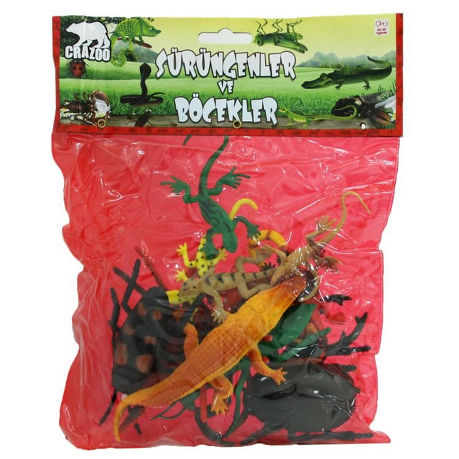 Reptiles and Insects in Bags