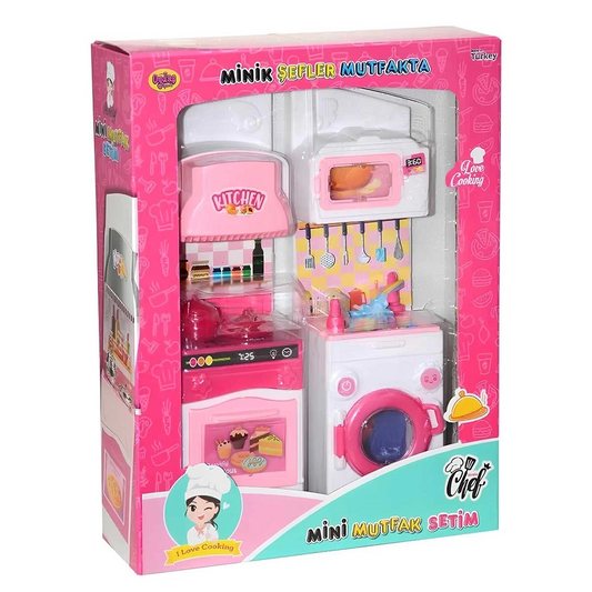 Oydaş Little Chefs Kitchen Oven and Washing Machine 2-Piece Set 02358