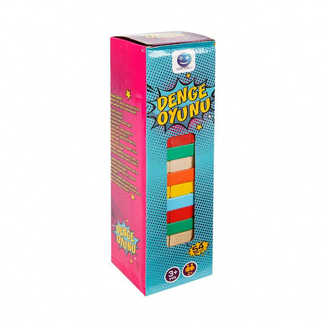 Sunman Smile Games Colorful Balance Game 54 Pieces