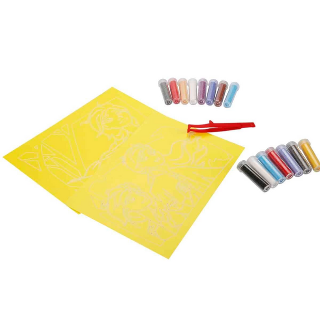 2in1 Disney Frozen Sand Painting Set DS 34