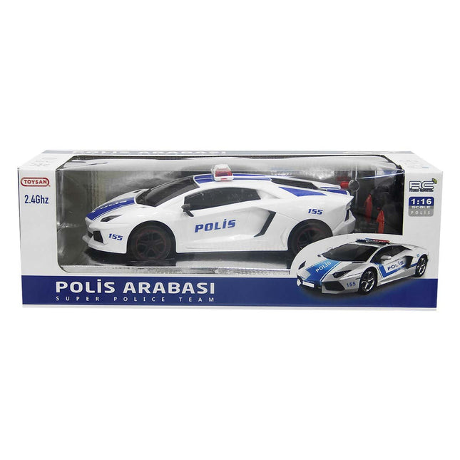 1:16 Remote Control Police Car