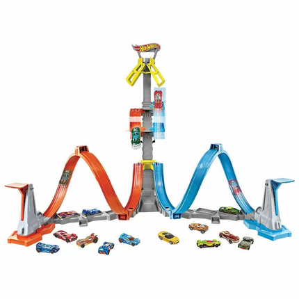 Hot Wheels Vertical Flight Thrill Track Set GRW39