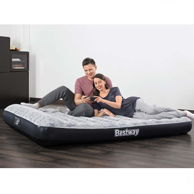 Bestway Double Inflatable Mattress with Internal Pump 67836