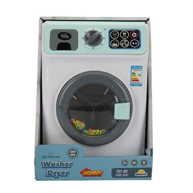 Hommy Green Washing Machine with Sound and Light
