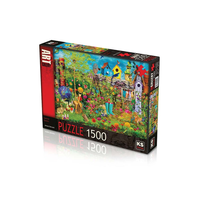 KS Summer Garden 1500 Piece Puzzle