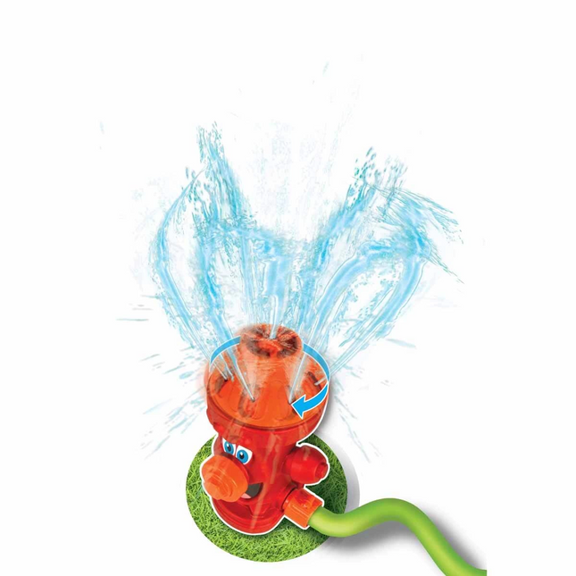 Water Spraying Fire Hydrant