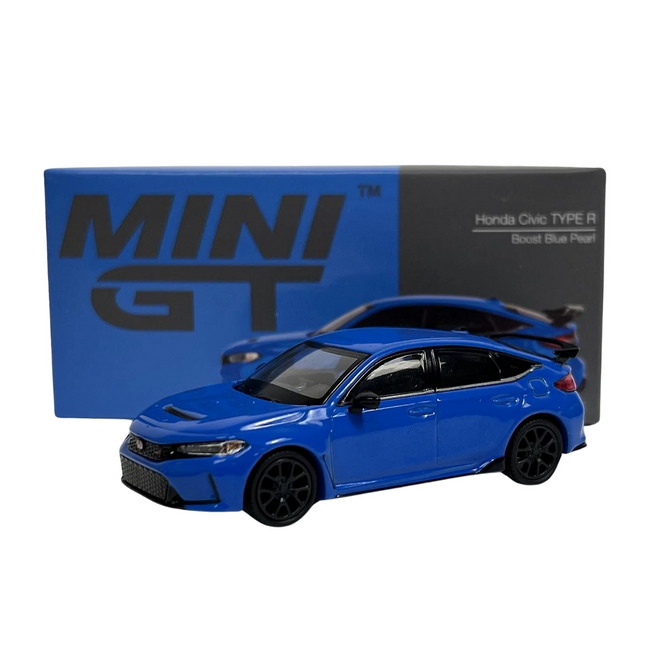 Mini GT 1:64 Honda Civic Type R Boost Blue Pearl