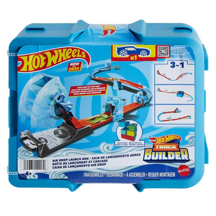Hot Wheels Track Builder Wind Themed Stunt Set HNJ67