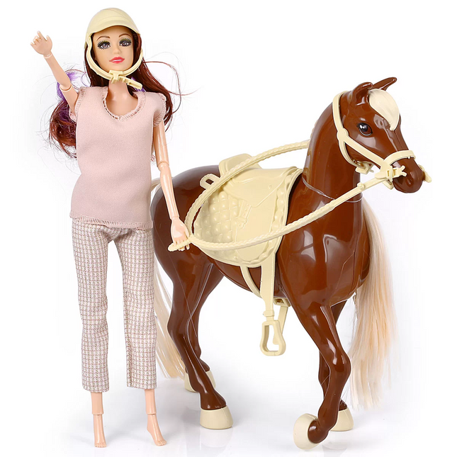 Jasmine Horse Baby Brown-Beige