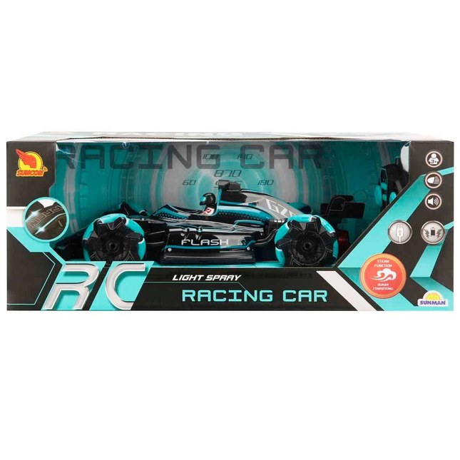 1:14 Equation Steam Generating Remote Control Racing Car with Sound and Lights and USB Charging