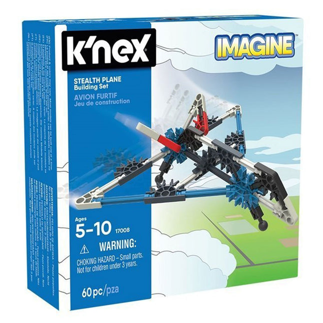 K'Nex Stealth Plane Building Game Set 17008