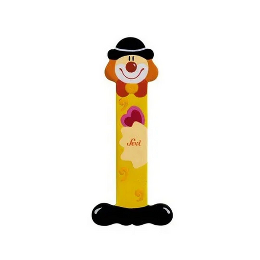 Clown Wooden Letter I