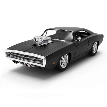1:16 1970 Dodge Charger R/T Remote Control Car with Sound and Lights