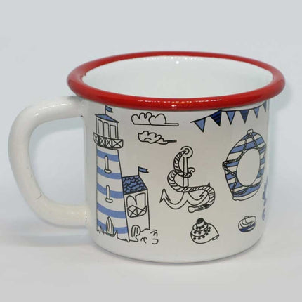 Enamel Mug Marin 2018 Red Edge
