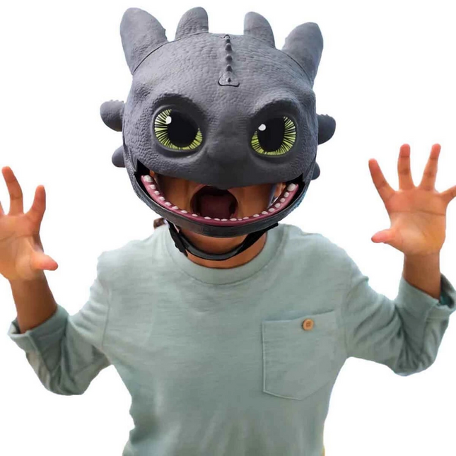 Ejderhayı Nasıl Eğitirsin? Toothless Sesli ve Işıklı Maske 38 cm