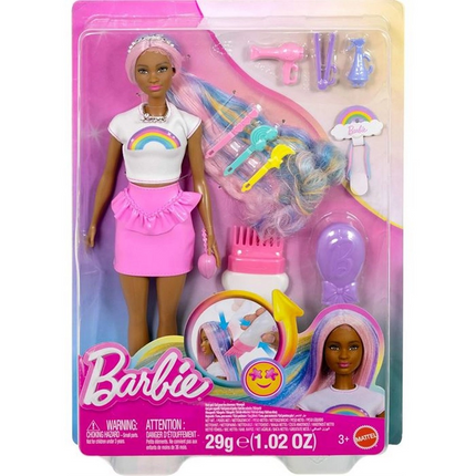 Ekstra Uzun Saçlı Barbie Gökkuşağı Saçlar Bebekleri