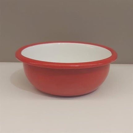 Emayra Emaye Kase 12 Cm | Kırmızı