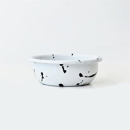 Emayra Emaye Kase 12 Cm | Sıçratma Beyaz