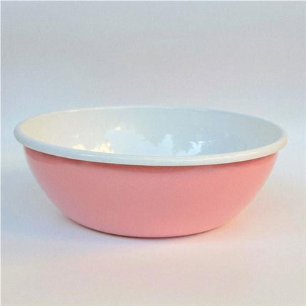 Emaye 32 Cm Kase Pembe