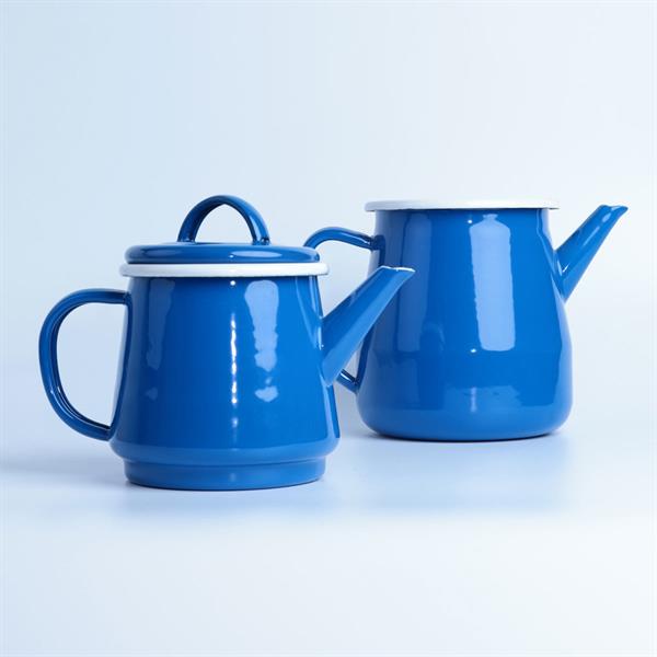 Emaye Çaydanlık Mavi