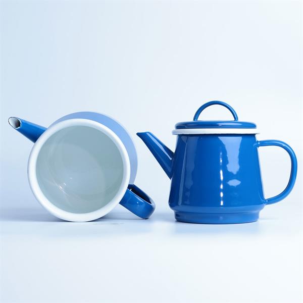 Emaye Çaydanlık Mavi