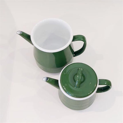 Emaye Çaydanlık Yeşil