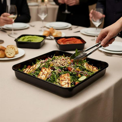 Emayra Emaye Dikdörtgen Fırın Tepsisi 25X35x5 Cm | Siyah