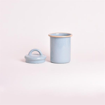 Emaye Kavanoz 1 No Gök Mavi