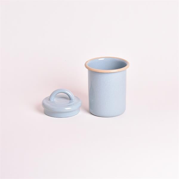 Emaye Kavanoz 1 No Gök Mavi