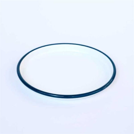 Emaye Pizza Tepsisi 22 No Petrol Yeşili