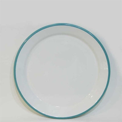 Emaye Servis Tabağı 25 Cm Turkuaz