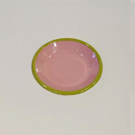 Emaye Tabak 12 Cm G.Kurusu Kordon F.Yeşil