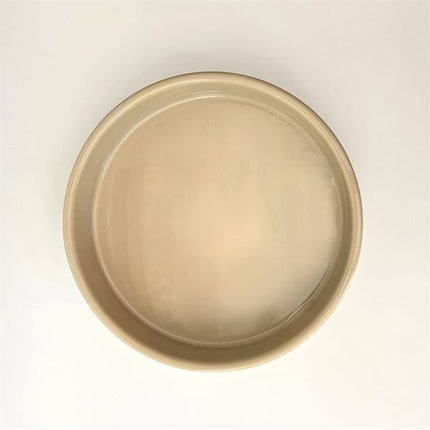 Emaye Yuvarlak Fırın Tepsisi Bej-2