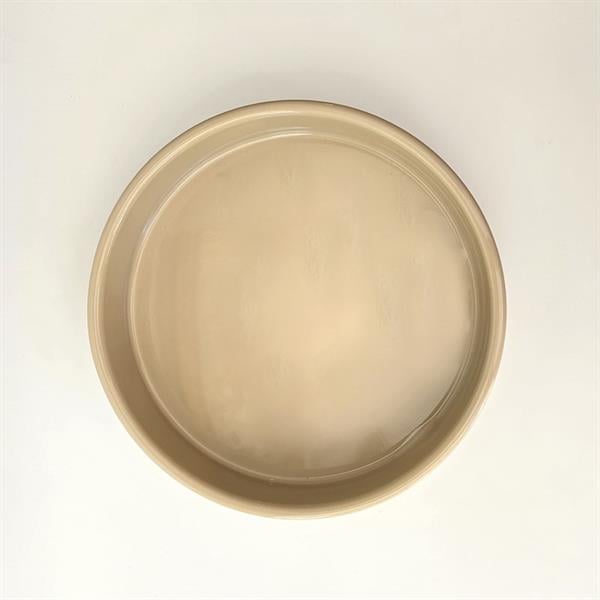 Emaye Yuvarlak Fırın Tepsisi Bej-2