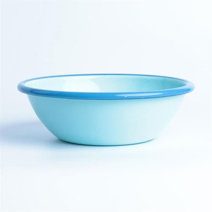 Emayra Emaye Salata Kasesi 20 Cm | Gök Mavi Kordon Mavi