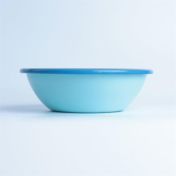 Emayra Emaye Salata Kasesi 20 Cm | Gök Mavi Kordon Mavi