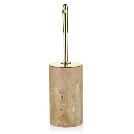 Evza Traverten Tuvalet Fırçası (10X10x34 Cm) | Çamlıca Home