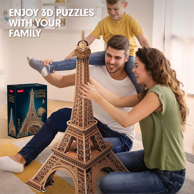 Eyfel Kulesi 3D Puzzle Dev Boyut