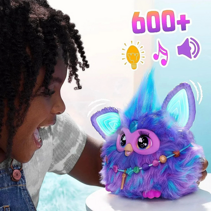 Furby Purple Interactive Plush F6743