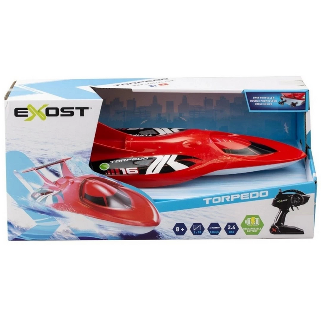 Exost Torpedo Remote Control Speed Boat