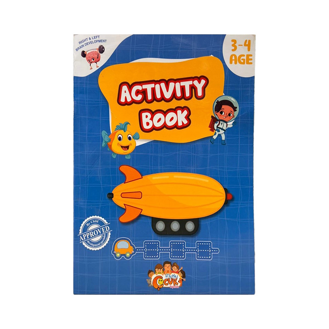 Activity Book for 3-4 Year Olds