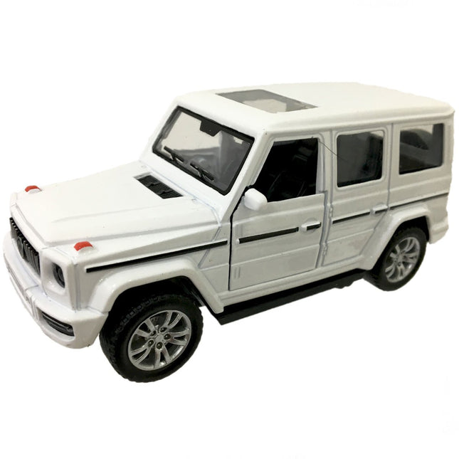 Metal Pull Back Jeep on Display