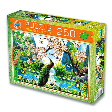250 Piece Peacock Puzzle