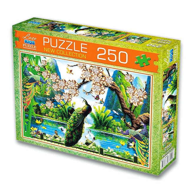 250 Piece Peacock Puzzle