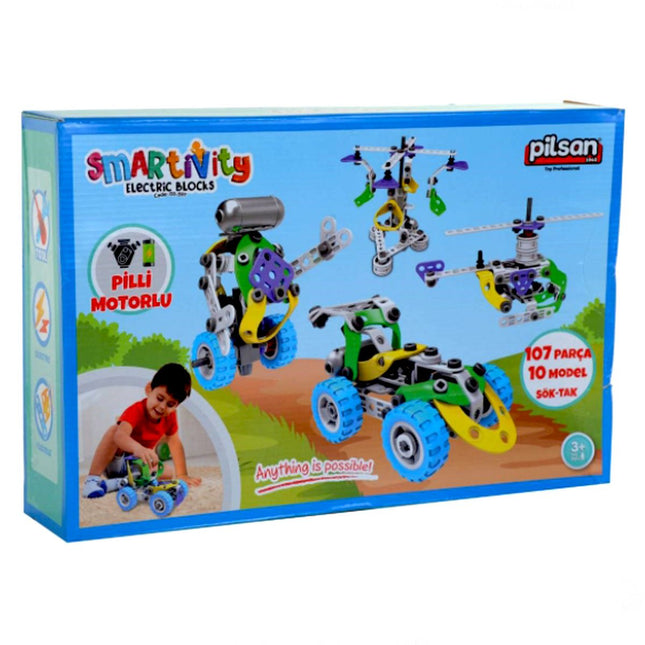 Smartivity Motorized Electrical Blocks 107 Pieces